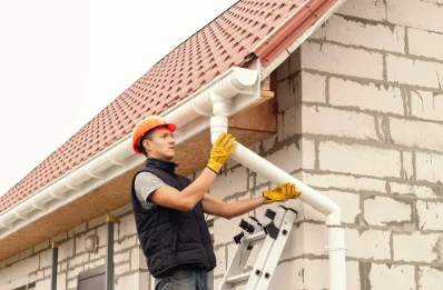 Pose et remplacement de gouttières à Saint-Georges-Blancaneix